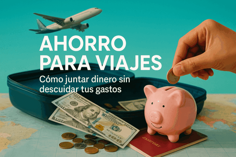 Ahorro para viajes: cómo juntar dinero sin descuidar tus gastos