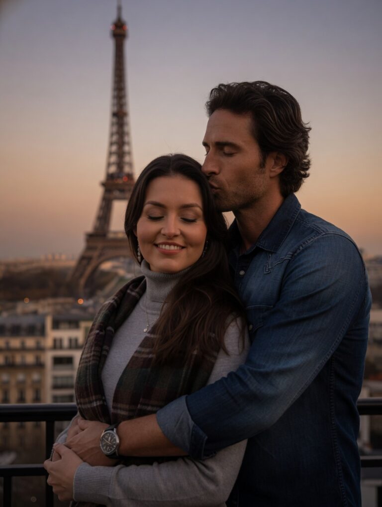 Atardecer en París.