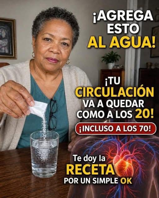 El Mito del «Polvo Mágico» en el Agua: ¿Es Posible Recuperar la Circulación de los 20 a los 70 Años?